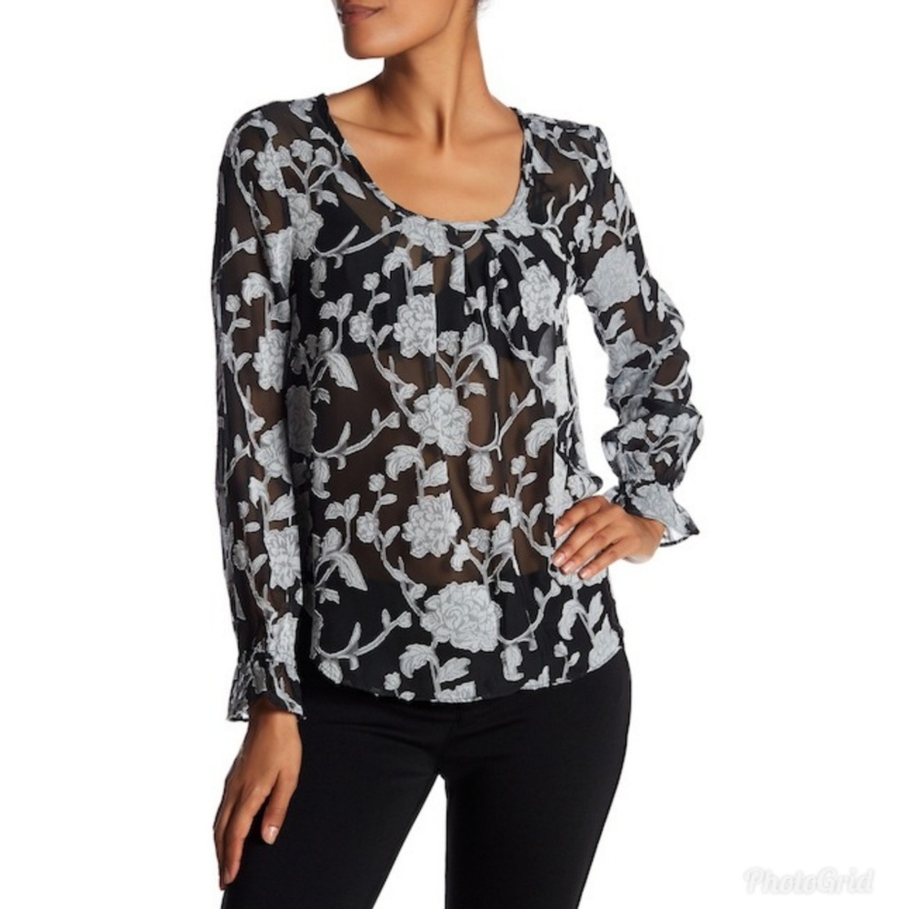 Joe Fresh Burnout Blouse